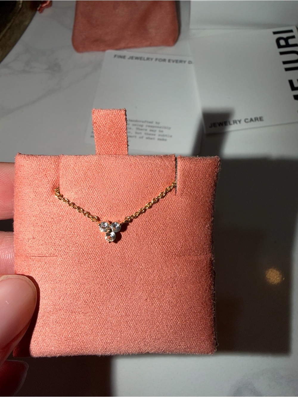 Mejuri Lotus Necklace - Picture 11 of 12